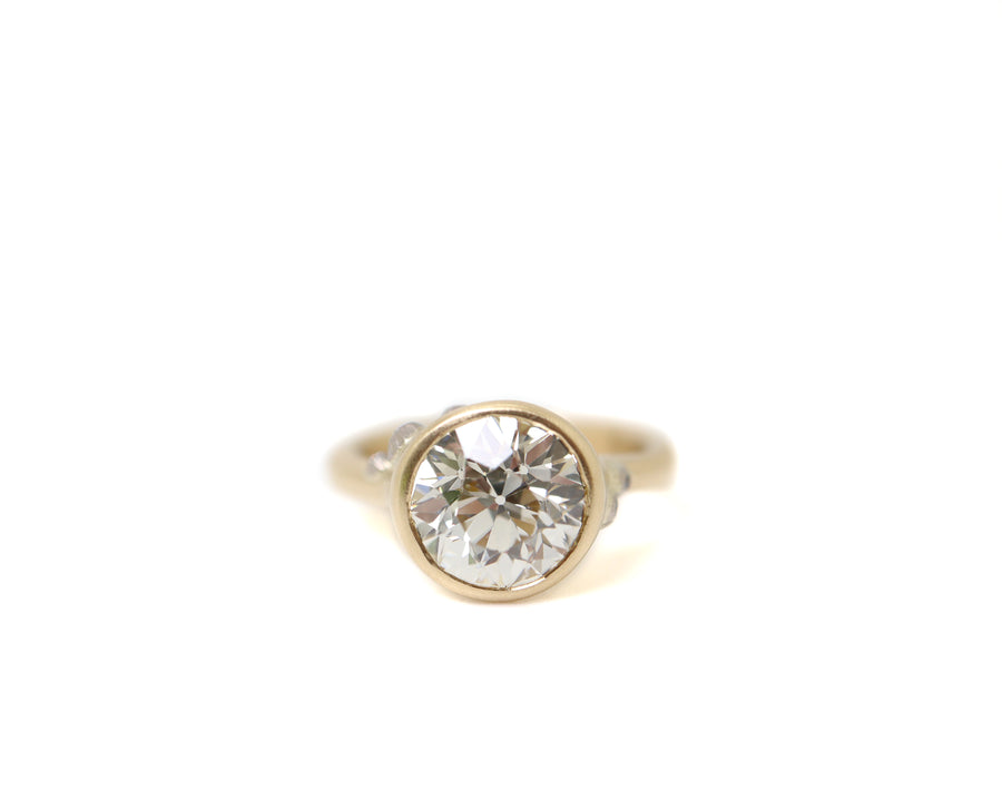 Ocean's Treasures Diamond Ruthie B. Ring with Barnacles-Hannah Blount Jewelry