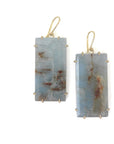 Tidal Garden Aquamarine Vanity Earrings-Hannah Blount Jewelry