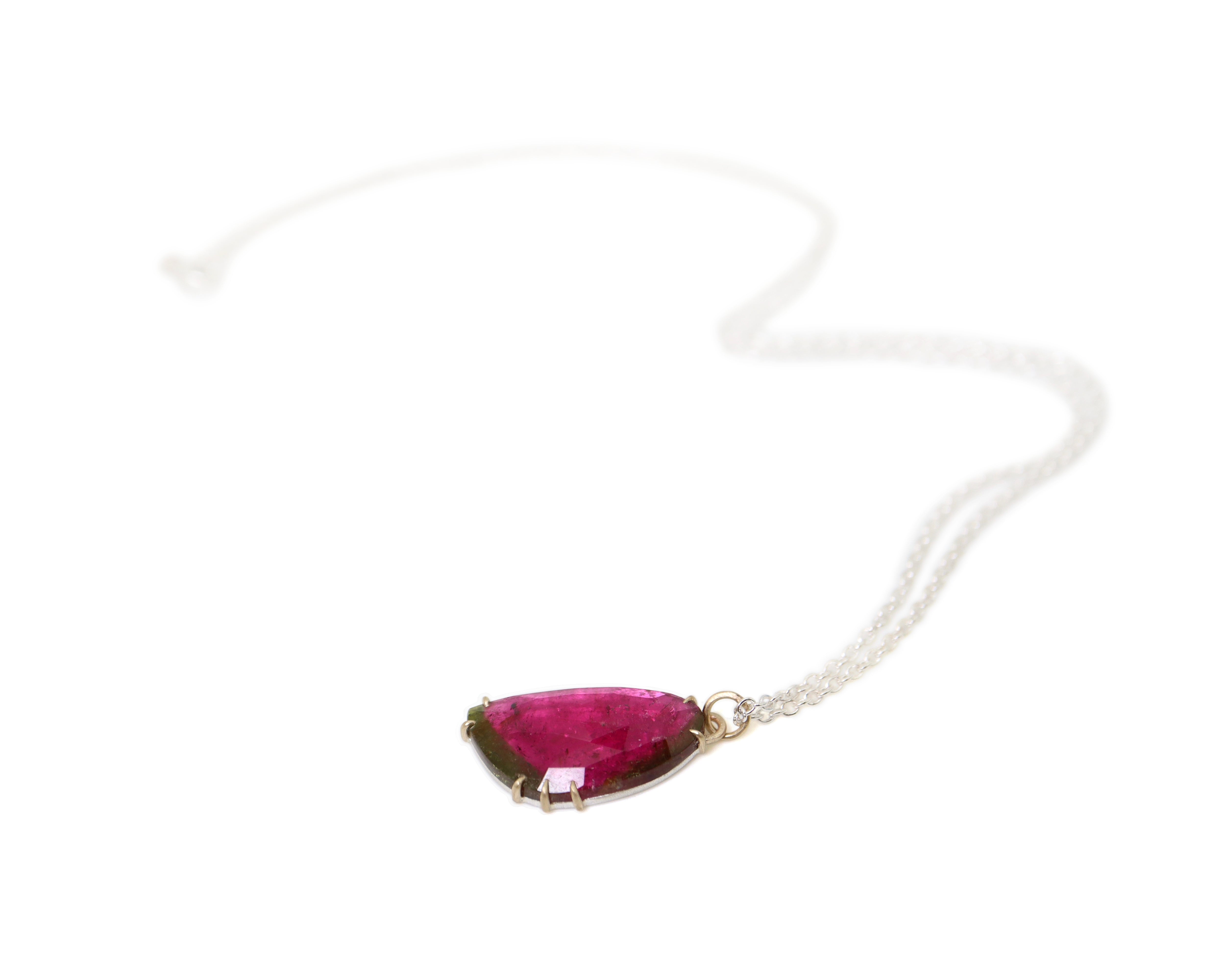 Botanical Solstice Tourmaline Vanity Necklace-Hannah Blount Jewelry