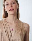Botanical Solstice Tourmaline Vanity Necklace-Hannah Blount Jewelry