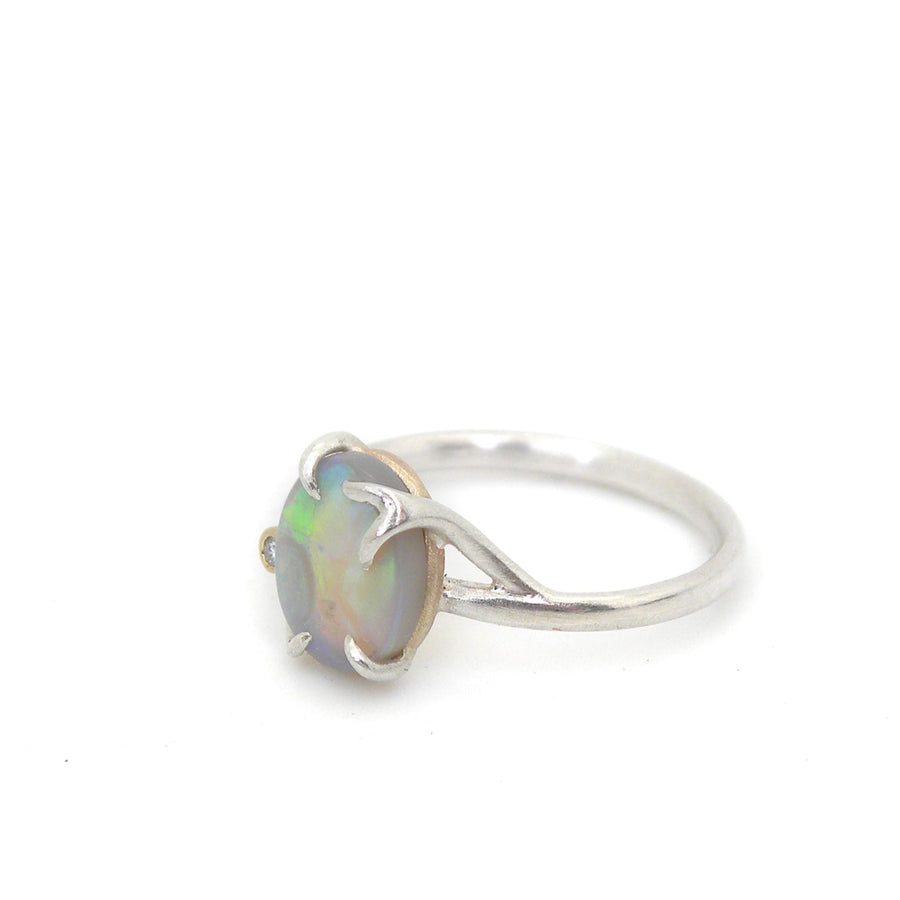 Aura Opal Branch Waiting Ring-Hannah Blount Jewelry