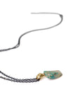 Aureole Raw Opal Cameo Necklace-Hannah Blount Jewelry