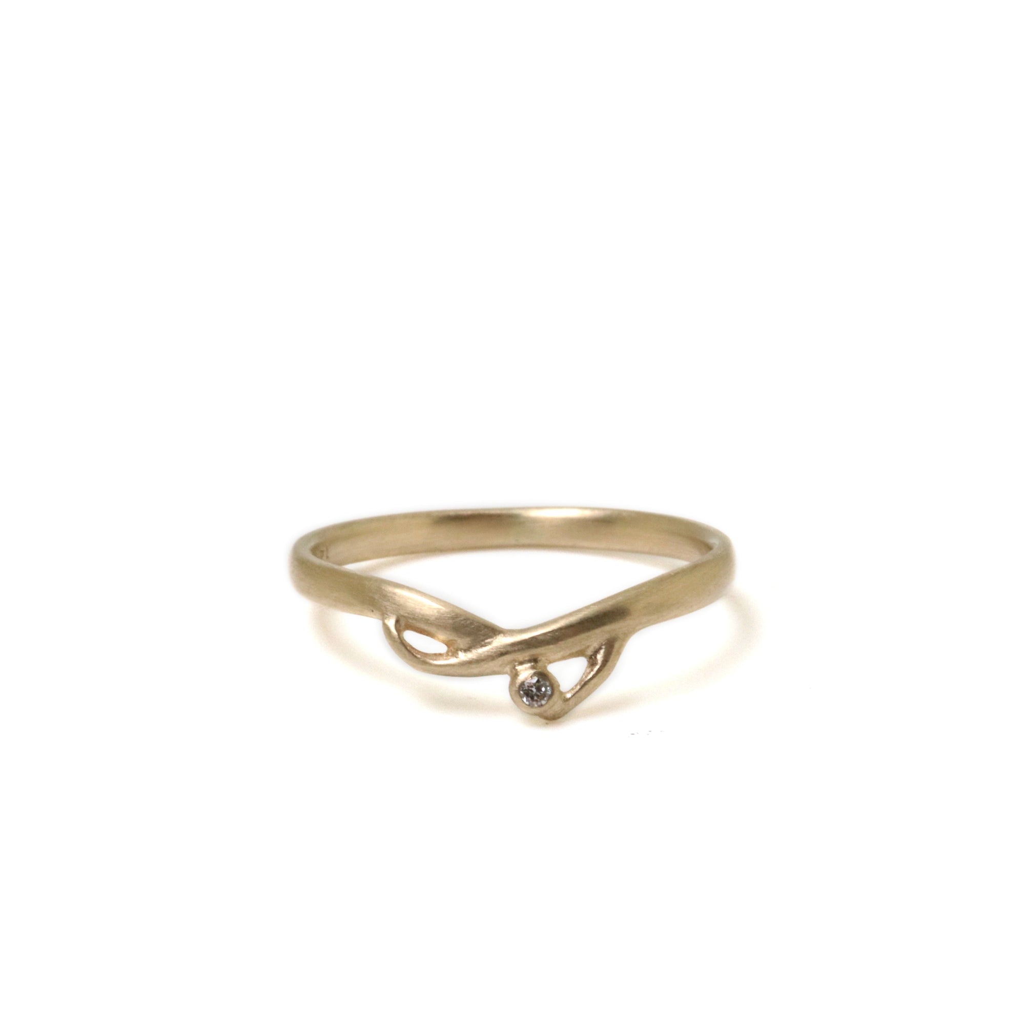 Diamond Branch Waiting Bands-Hannah Blount Jewelry