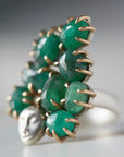 Titania Emerald Lady Vanity Ring-Hannah Blount Jewelry