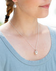 Baroque Pearl Ruthie B. Necklace with Barnacles-Hannah Blount Jewelry