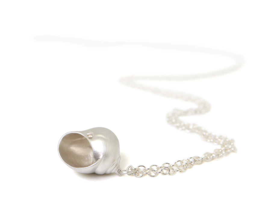 Large Moon Snail Shell Ruthie B. Necklace-Hannah Blount Jewelry