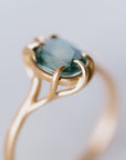 Dusk Blue Montana Sapphire Branch Waiting Ring-Hannah Blount Jewelry