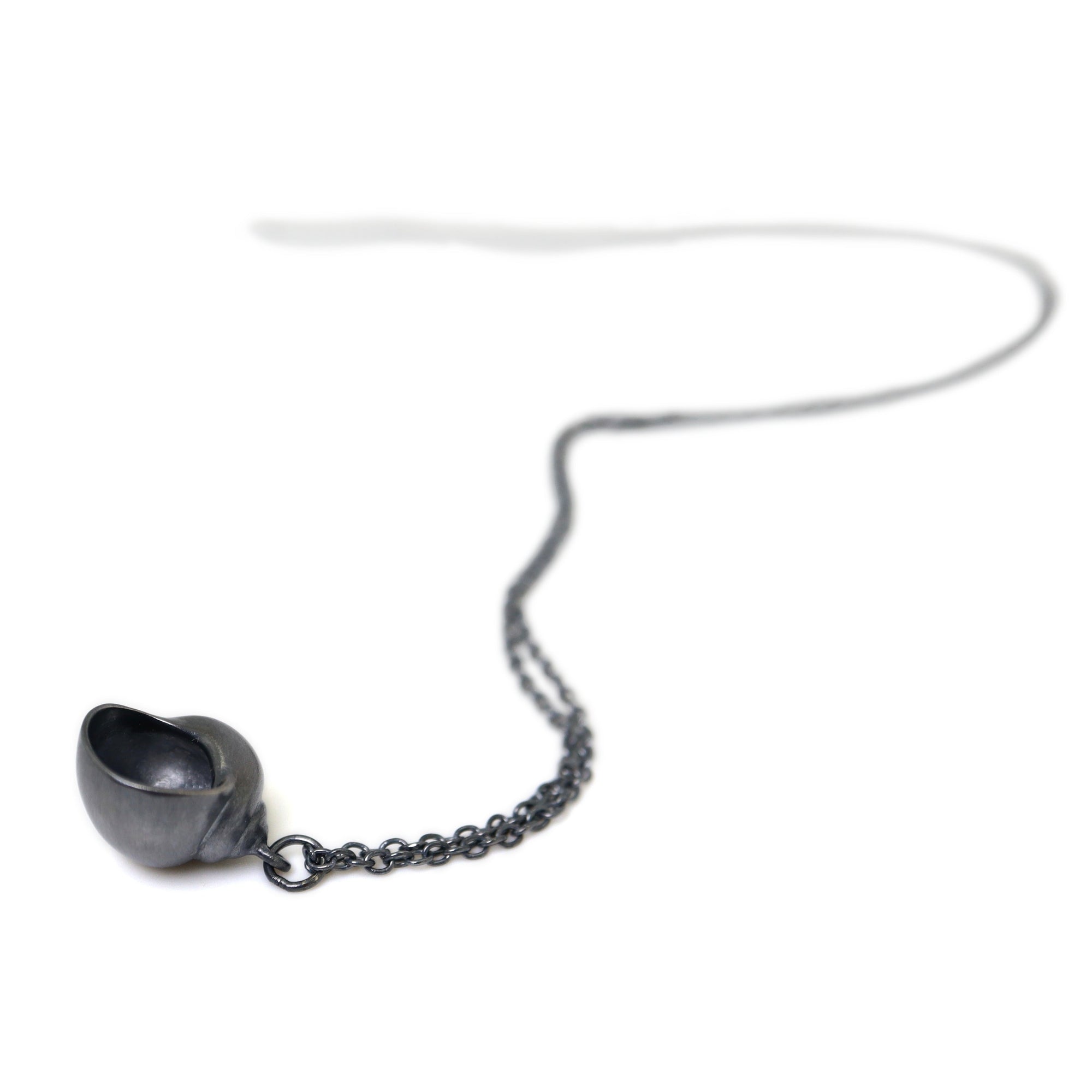 Small Moon Snail Shell Ruthie B. Necklace-Hannah Blount Jewelry