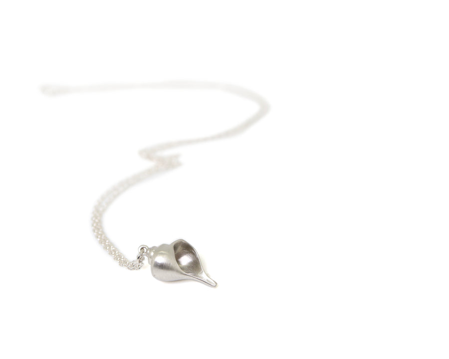 Small Whelk Shell Ruthie B. Necklace-Hannah Blount Jewelry