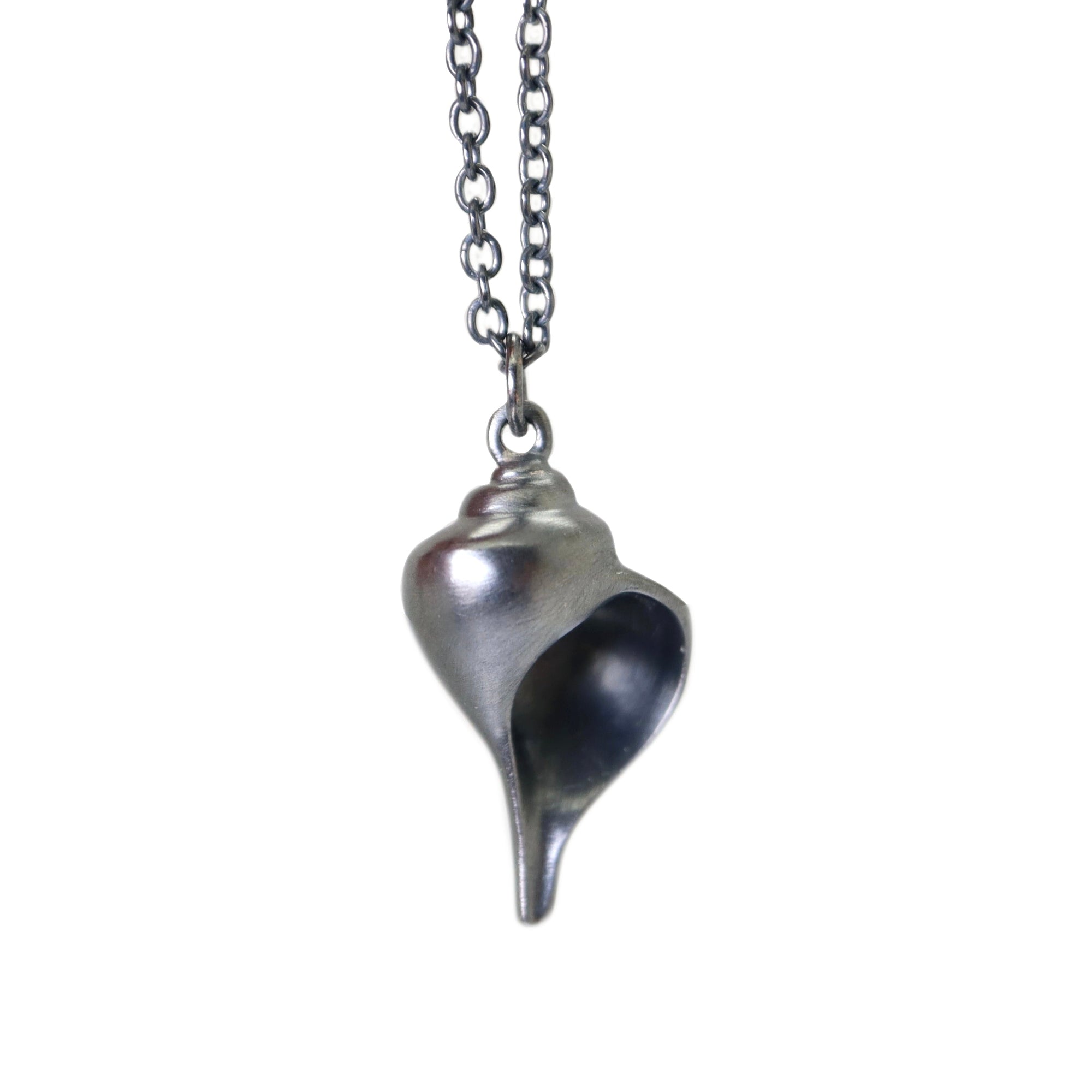 Small Whelk Shell Ruthie B. Necklace-Hannah Blount Jewelry
