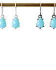 Shoreline Kingman Turquoise Vanity Earrings-Hannah Blount Jewelry