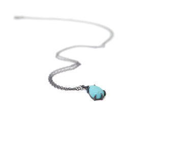 Shoreline Kingman Turquoise Vanity Necklace-Hannah Blount Jewelry