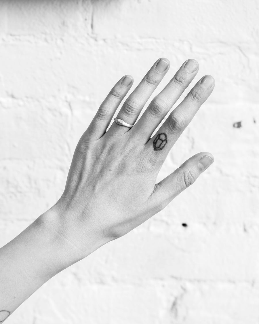 Little Grey Lady Cameo Ring-Hannah Blount Jewelry
