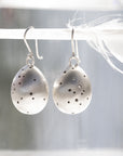 Speckled Egg Earrings-Hannah Blount Jewelry